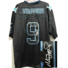 nike nfl jerseys detroit lions #9 stafford black[Elite lights out signature]