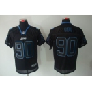 nike nfl jerseys detroit lions #90 ndamukong suh black[Elite lights out]