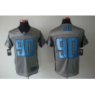 nike nfl jerseys detroit lions #90 ndamukong suh grey[Elite shadow]