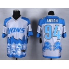 nike nfl jerseys detroit lions #94 ansah[Elite Style Noble Fashion]