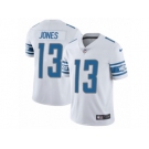 Men Nike Detroit Lions #13 T.J. Jones White Vapor Untouchable Limited Player NFL Jersey