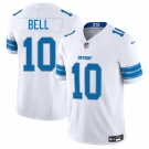 Men's Detroit Lions #10 Ronnie Bell White 2025 F.U.S.E. Vapor Limited Football Stitched Jersey