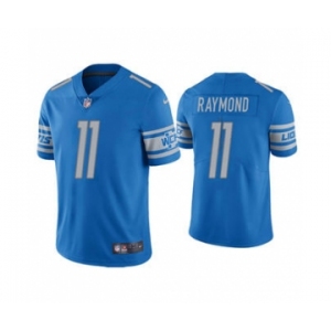 Men's Detroit Lions #11 Kalif Raymond Blue Vapor Untouchable Limited Stitched Football Jersey