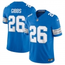 Men's Detroit Lions #26 Jahmyr Gibbs Blue 2024 F.U.S.E. Vapor Limited Stitched Jersey