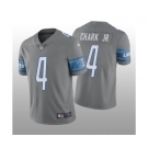 Men's Detroit Lions #4 DJ Chark Jr. Gray Vapor Untouchable Limited Stitched Jersey