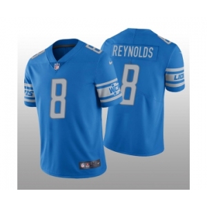 Men's Detroit Lions #8 Josh Reynolds Blue Vapor Untouchable Limited Stitched Jersey