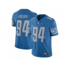 Men's Detroit Lions #94 Ezekiel Ansah Nike Blue 2017 Limited Jersey