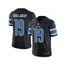 Men's Nike Detroit Lions #19 Kenny Golladay Limited Black Rush NFL Jersey