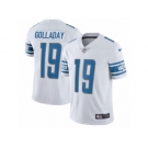 Men's Nike Detroit Lions #19 Kenny Golladay Limited White Vapor Untouchable NFL Jersey