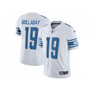 Men's Nike Detroit Lions #19 Kenny Golladay Limited White Vapor Untouchable NFL Jersey