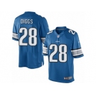 Men's Nike Detroit Lions #28 Quandre Diggs Limited Light Blue Team Color NFL Jersey