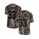 Men's Nike Detroit Lions #33 Kerryon Johnson Limited Camo Rush Realtree NFL Jersey