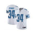 Men's Nike Detroit Lions #34 Zach Zenner Vapor Untouchable Limited White NFL Jersey