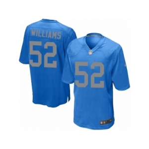 Men's Nike Detroit Lions #52 Antwione Williams Limited Blue Alternate NFL Jersey