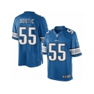 Men's Nike Detroit Lions #55 Jon Bostic Limited Light Blue Team Color NFL Jersey