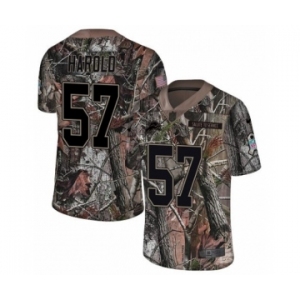 Men's Nike Detroit Lions #57 Eli Harold Limited Camo Rush Realtree NFL Jersey
