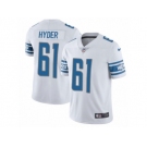 Men's Nike Detroit Lions #61 Kerry Hyder Vapor Untouchable Limited White NFL Jersey