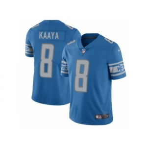 Men's Nike Detroit Lions #8 Brad Kaaya Limited Light Blue Team Color Vapor Untouchable NFL Jersey