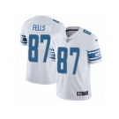 Men's Nike Detroit Lions #87 Darren Fells Limited White NFL Jersey