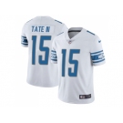 Nike Detroit Lions #15 Golden Tate III White Men's Stitched NFL Limited Jersey