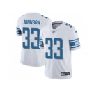 Nike Detroit Lions #33 Kerryon Johnson White Men Stitched NFL Vapor Untouchable Limited Jersey