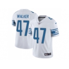 Nike Detroit Lions #47 Tracy Walker White Men Stitched NFL Vapor Untouchable Limited Jersey