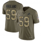 Nike Lions #59 Reggie Ragland Olive Camo Men's Stitched NFL Limited 2017 Salute To Service Jersey