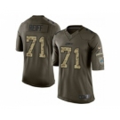 nike nfl jerseys detroit lions #71 reiff army green[nike Limited Salute To Service]