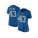 Women Nike Detroit Lions #43 Nick Bellore Game Blue Alternate NFL Jersey