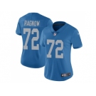 Women Nike Detroit Lions #72 Frank Ragnow Alternate Vapor Untouchable Blue Limited NFL