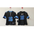Women's Detroit Lions #16 Jared Goff Black Vapor Football Stitched Jersey