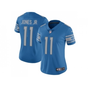 Women's Nike Detroit Lions #11 Marvin Jones Jr Light Blue Team Color Stitched NFL Limited Jersey