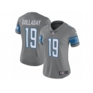 Women's Nike Detroit Lions #19 Kenny Golladay Limited Steel Rush NFL Jersey