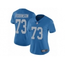 Women's Nike Detroit Lions #73 Greg Robinson Blue Alternate Vapor Untouchable Limited Player NFL Jersey