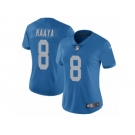 Women's Nike Detroit Lions #8 Brad Kaaya Limited Blue Alternate Vapor Untouchable NFL Jersey