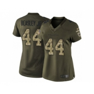nike women nfl jerseys detroit lions #44 vic beasley jr army green[nike Limited Salute To Service]