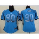 nike women nfl jerseys detroit lions #90 ndamukong suh blue[Elite drift fashion]