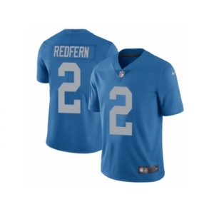 Youth Nike Detroit Lions #2 Kasey Redfern Blue Alternate Vapor Untouchable Limited Player NFL Jersey