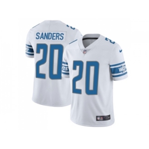 Youth Nike Detroit Lions #20 Barry Sanders White Stitched NFL Limited Jersey