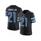 Youth Nike Detroit Lions #21 Ameer Abdullah Limited Black Rush NFL Jersey