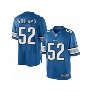 Youth Nike Detroit Lions #52 Antwione Williams Limited Light Blue Team Color NFL Jersey
