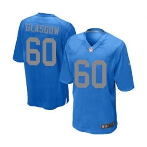 Youth Nike Detroit Lions #60 Graham Glasgow Limited Blue Alternate NFL Jersey