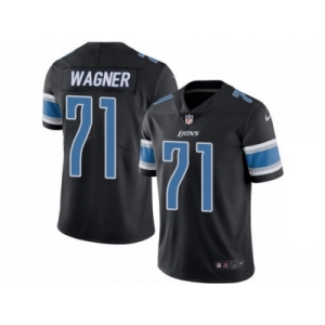 Youth Nike Detroit Lions #71 Ricky Wagner Limited Black Rush NFL Jersey