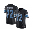 Youth Nike Detroit Lions #72 Frank Ragnow Rush Vapor Untouchable Black Limited NFL