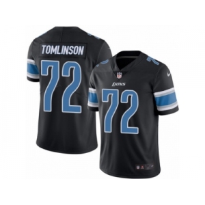 Youth Nike Detroit Lions #72 Laken Tomlinson Limited Black Rush NFL Jersey