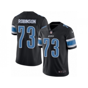 Youth Nike Detroit Lions #73 Greg Robinson Limited Black Rush NFL Jersey