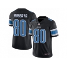 Youth Nike Detroit Lions #80 Michael Roberts Limited Black Rush NFL Jersey