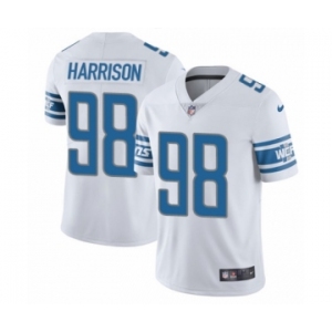 Youth Nike Detroit Lions #98 Damon Harrison White Vapor Untouchable Limited Player NFL Jersey