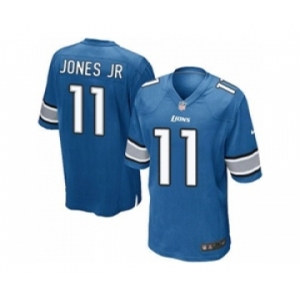 nike youth nfl jerseys detroit lions #11 marvin jones jr blue[nike]