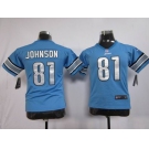 nike youth nfl jerseys detroit lions #81 calvin johnson blue[nike]